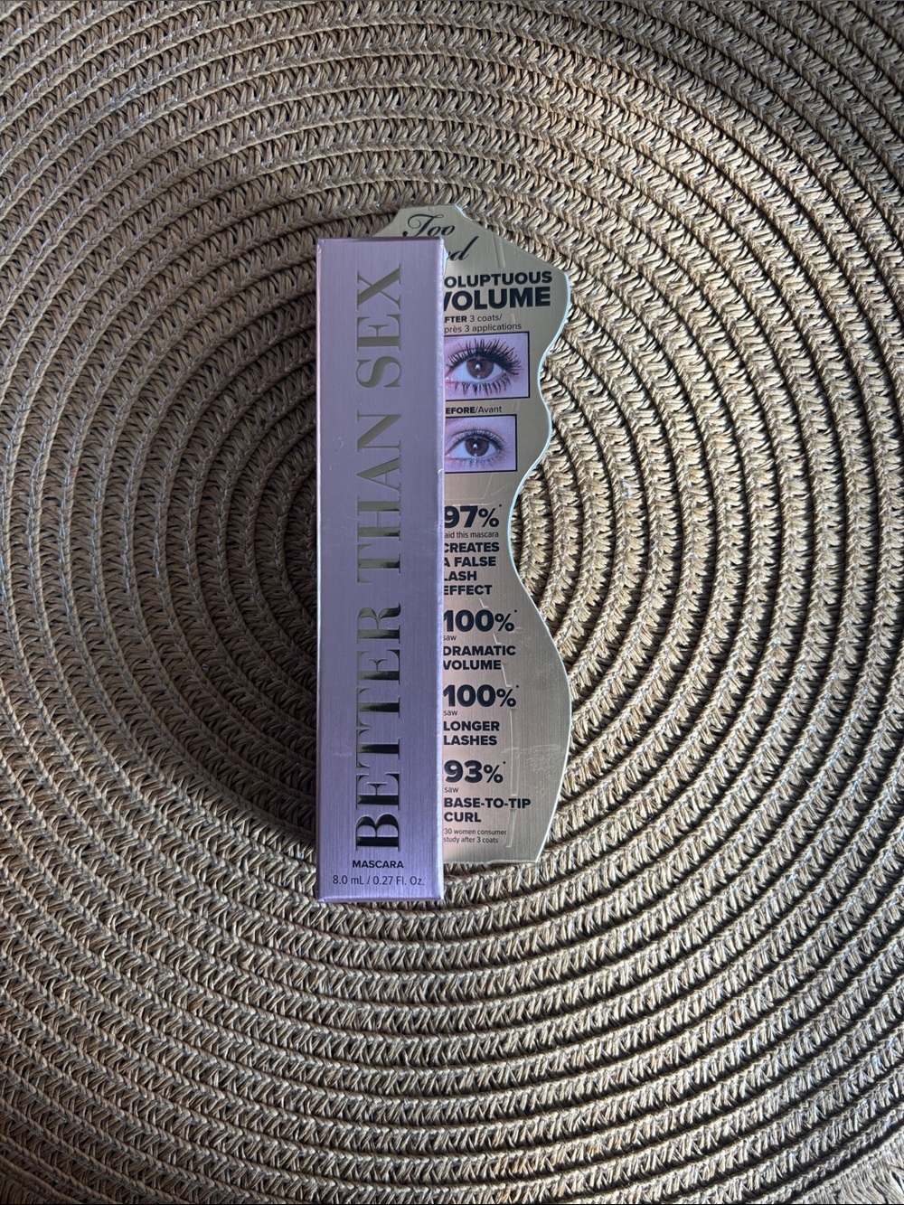 Too Faced Better Than Sex Mascara - NEVER USED